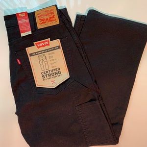 NWT Levi’s Workwear Denim Black Jeans 32x30